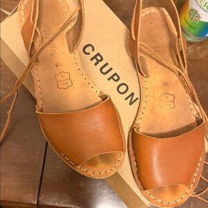 Crupon Onda Women’s Ambra Leather Sandals